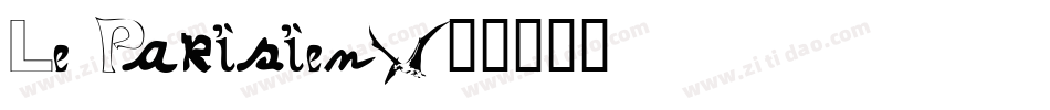 Le Parisien字体转换